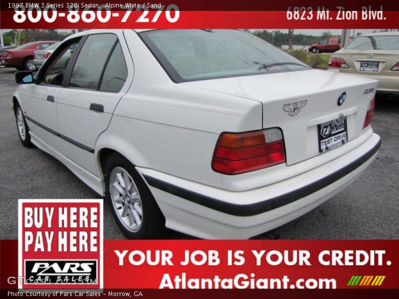 Alpine White / Sand 1997 BMW 3 Series 328i Sedan