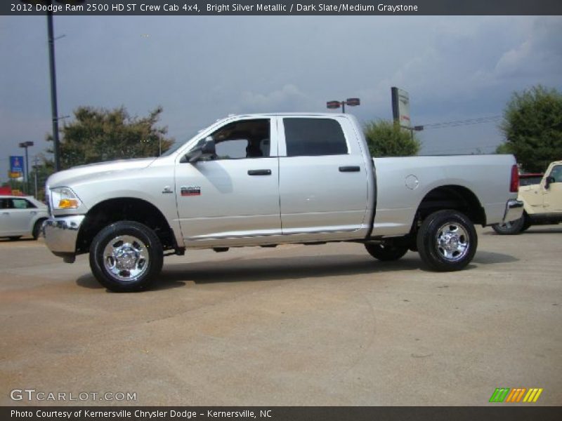  2012 Ram 2500 HD ST Crew Cab 4x4 Bright Silver Metallic