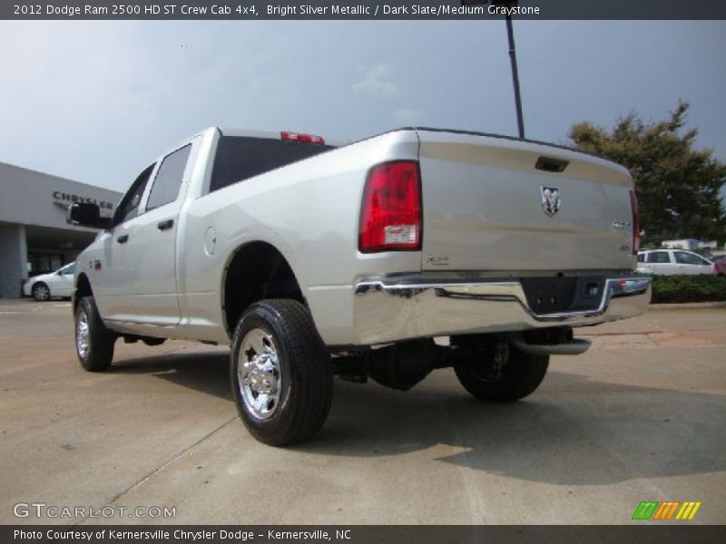 Bright Silver Metallic / Dark Slate/Medium Graystone 2012 Dodge Ram 2500 HD ST Crew Cab 4x4