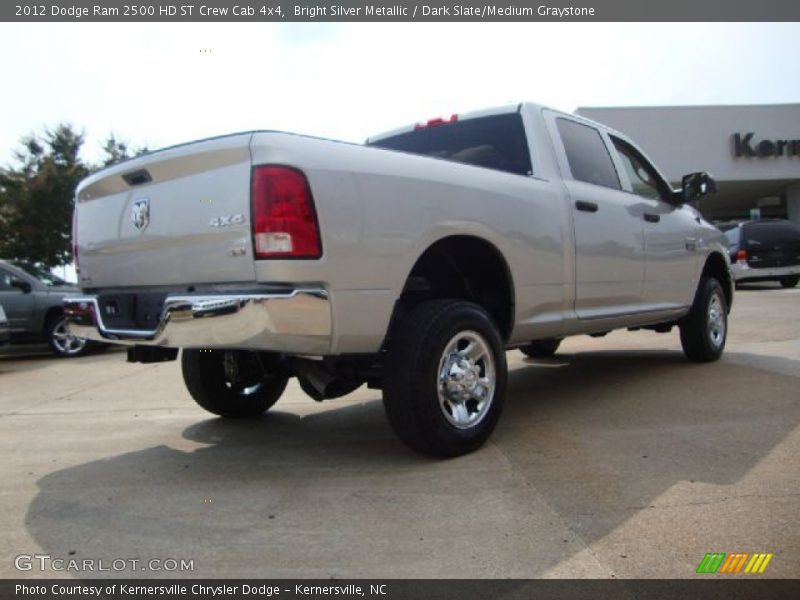 Bright Silver Metallic / Dark Slate/Medium Graystone 2012 Dodge Ram 2500 HD ST Crew Cab 4x4