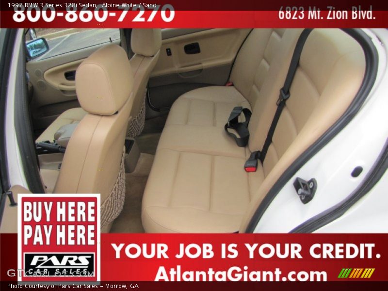 Alpine White / Sand 1997 BMW 3 Series 328i Sedan