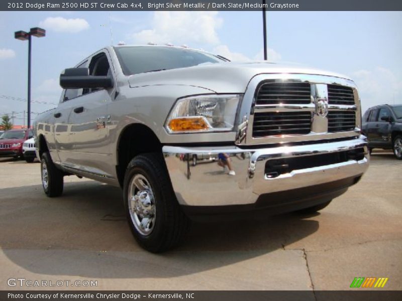 Bright Silver Metallic / Dark Slate/Medium Graystone 2012 Dodge Ram 2500 HD ST Crew Cab 4x4