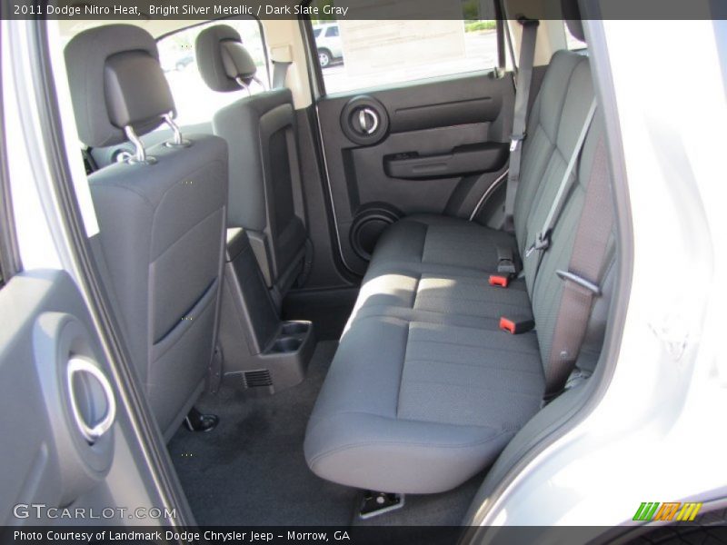 Bright Silver Metallic / Dark Slate Gray 2011 Dodge Nitro Heat