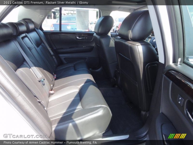 Radiant Silver Metallic / Ebony 2011 Cadillac DTS Premium