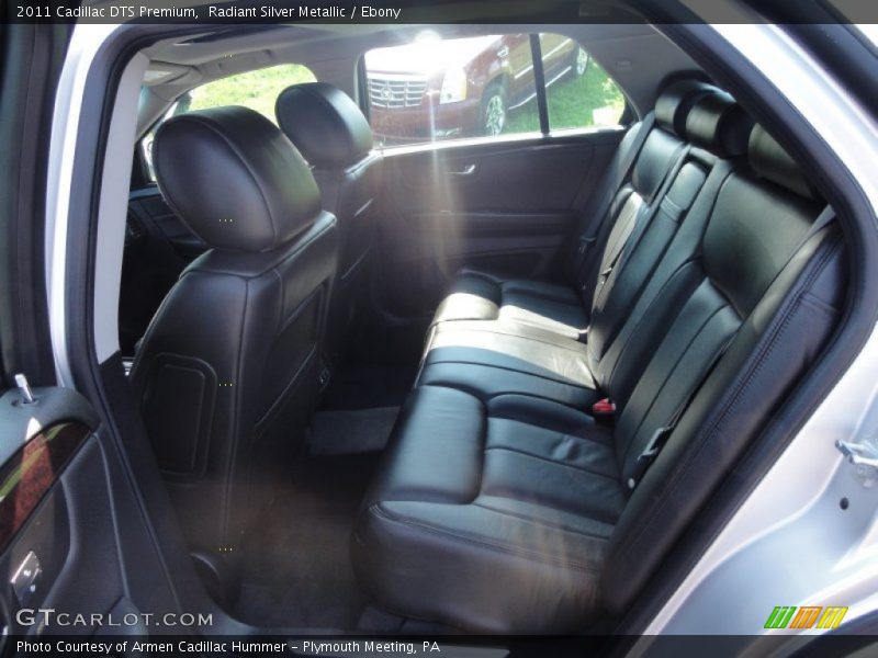 Radiant Silver Metallic / Ebony 2011 Cadillac DTS Premium