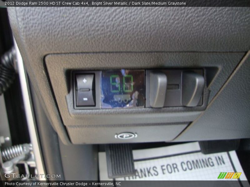 Bright Silver Metallic / Dark Slate/Medium Graystone 2012 Dodge Ram 2500 HD ST Crew Cab 4x4