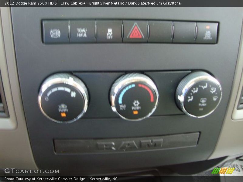 Bright Silver Metallic / Dark Slate/Medium Graystone 2012 Dodge Ram 2500 HD ST Crew Cab 4x4