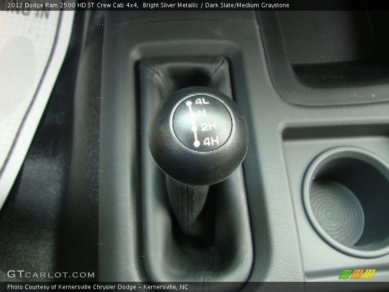 Bright Silver Metallic / Dark Slate/Medium Graystone 2012 Dodge Ram 2500 HD ST Crew Cab 4x4
