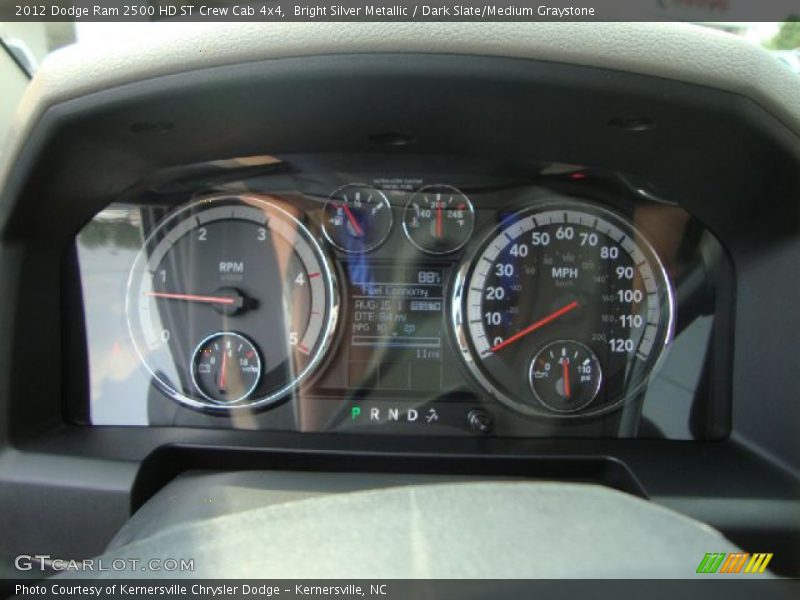 Bright Silver Metallic / Dark Slate/Medium Graystone 2012 Dodge Ram 2500 HD ST Crew Cab 4x4