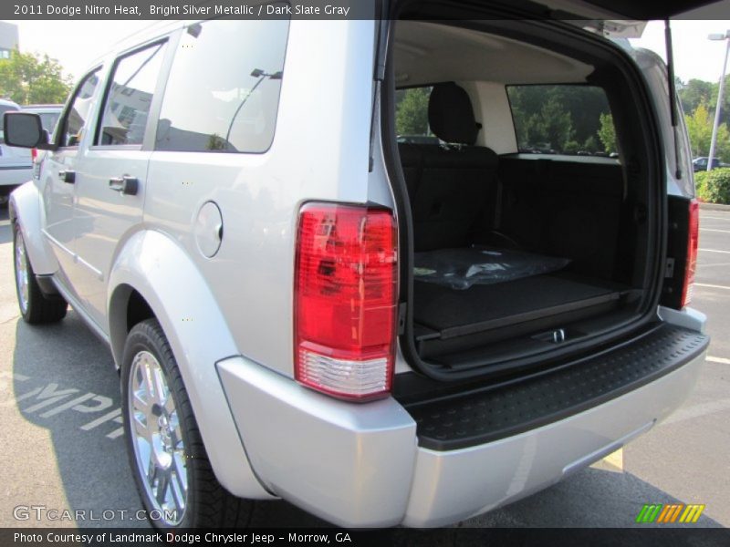 Bright Silver Metallic / Dark Slate Gray 2011 Dodge Nitro Heat