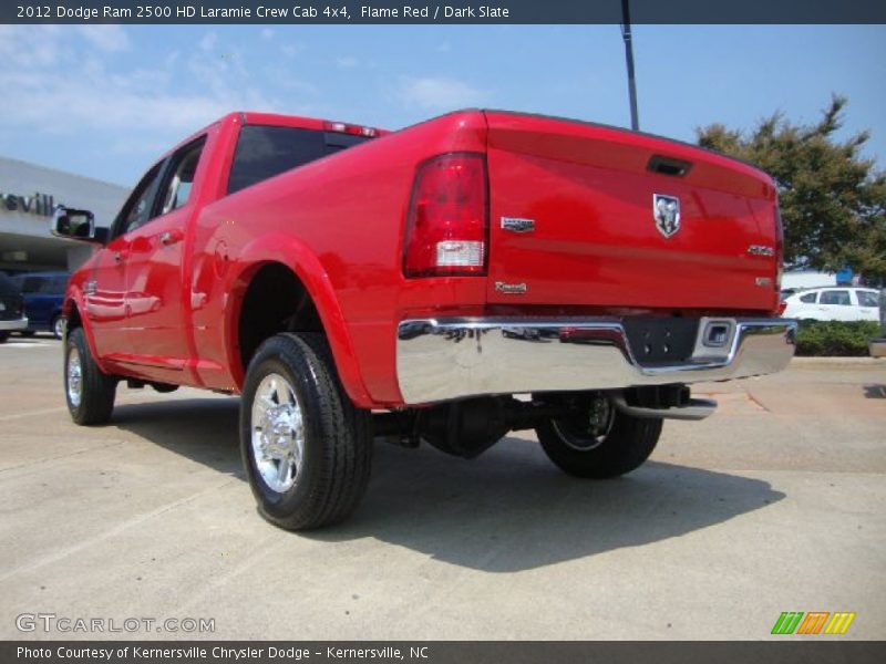 Flame Red / Dark Slate 2012 Dodge Ram 2500 HD Laramie Crew Cab 4x4