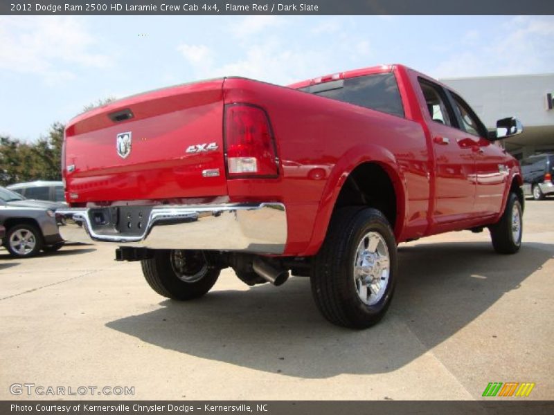 Flame Red / Dark Slate 2012 Dodge Ram 2500 HD Laramie Crew Cab 4x4