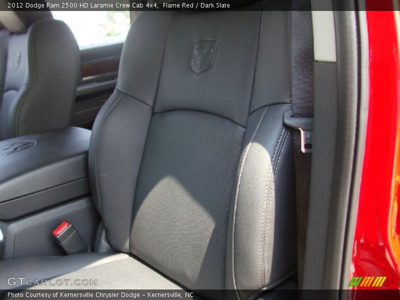  2012 Ram 2500 HD Laramie Crew Cab 4x4 Dark Slate Interior