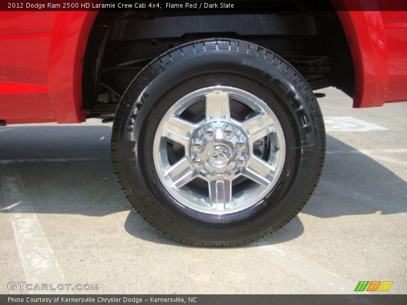 Flame Red / Dark Slate 2012 Dodge Ram 2500 HD Laramie Crew Cab 4x4