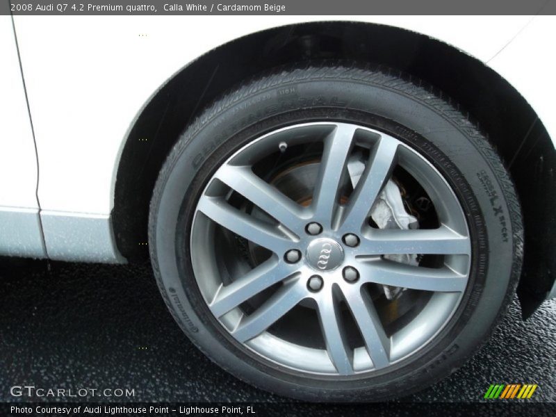 Calla White / Cardamom Beige 2008 Audi Q7 4.2 Premium quattro