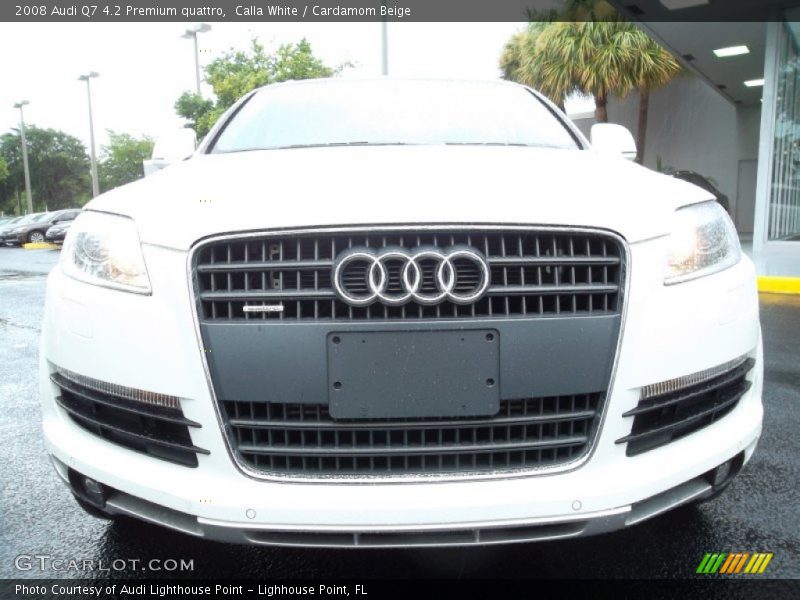 Calla White / Cardamom Beige 2008 Audi Q7 4.2 Premium quattro