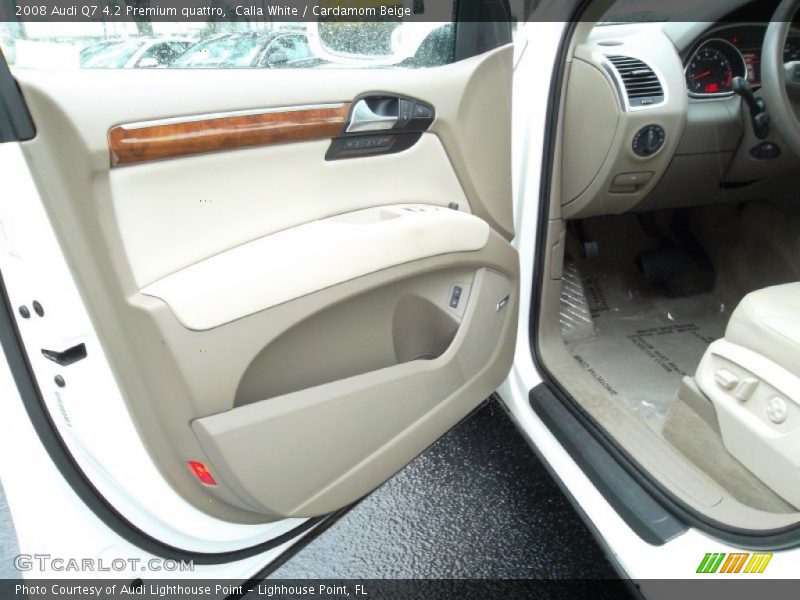 Calla White / Cardamom Beige 2008 Audi Q7 4.2 Premium quattro