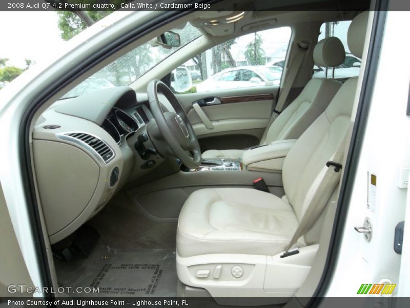 Calla White / Cardamom Beige 2008 Audi Q7 4.2 Premium quattro