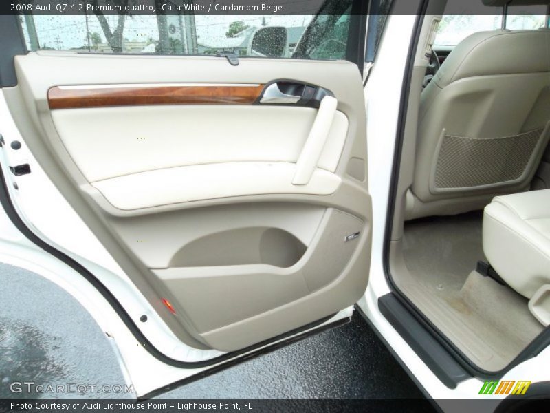 Calla White / Cardamom Beige 2008 Audi Q7 4.2 Premium quattro
