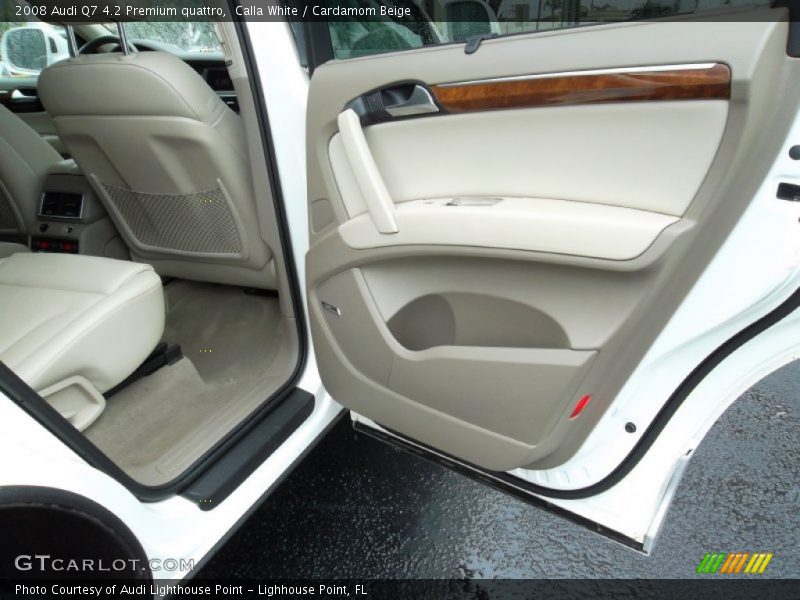 Calla White / Cardamom Beige 2008 Audi Q7 4.2 Premium quattro