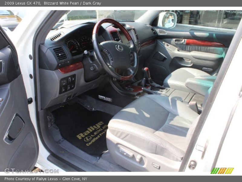 Blizzard White Pearl / Dark Gray 2009 Lexus GX 470
