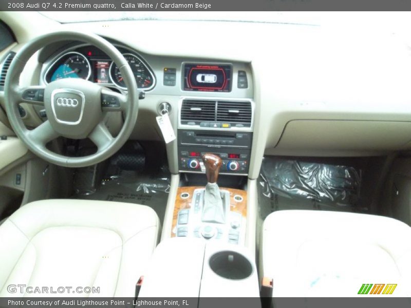 Calla White / Cardamom Beige 2008 Audi Q7 4.2 Premium quattro