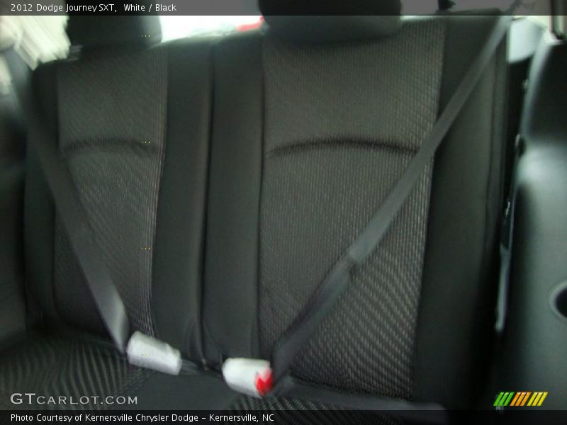 White / Black 2012 Dodge Journey SXT