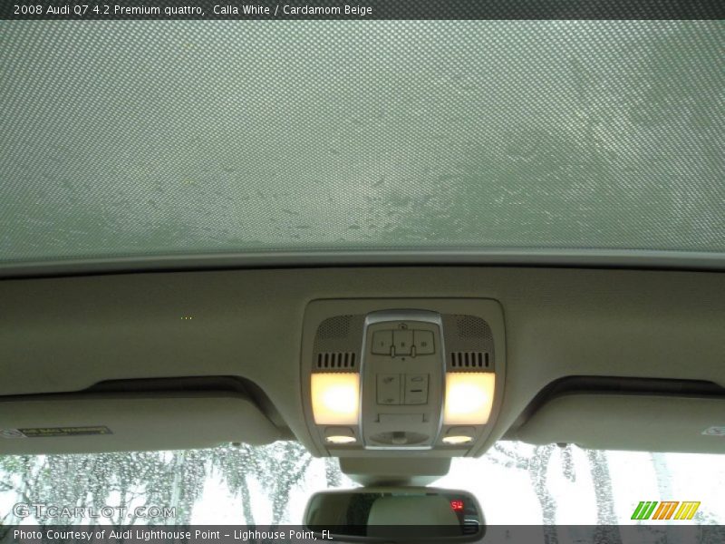 Calla White / Cardamom Beige 2008 Audi Q7 4.2 Premium quattro