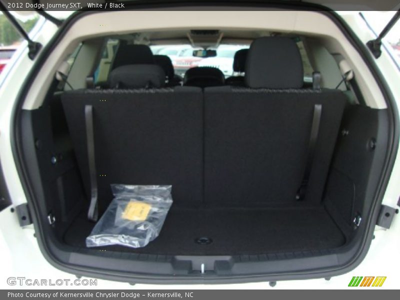 White / Black 2012 Dodge Journey SXT