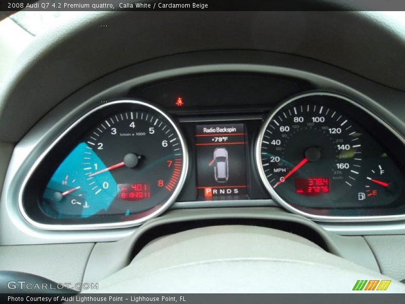  2008 Q7 4.2 Premium quattro 4.2 Premium quattro Gauges