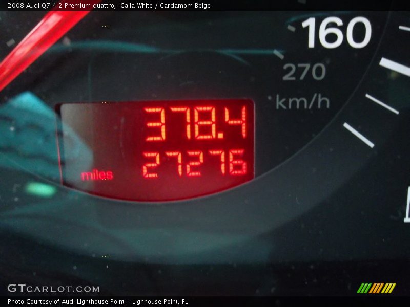 Calla White / Cardamom Beige 2008 Audi Q7 4.2 Premium quattro