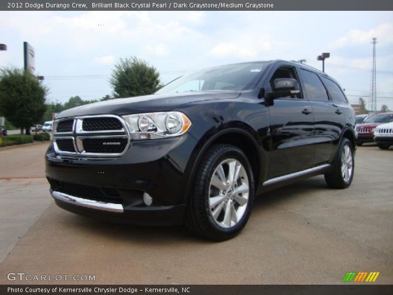 Front 3/4 View of 2012 Durango Crew