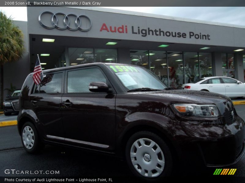 Blackberry Crush Metallic / Dark Gray 2008 Scion xB