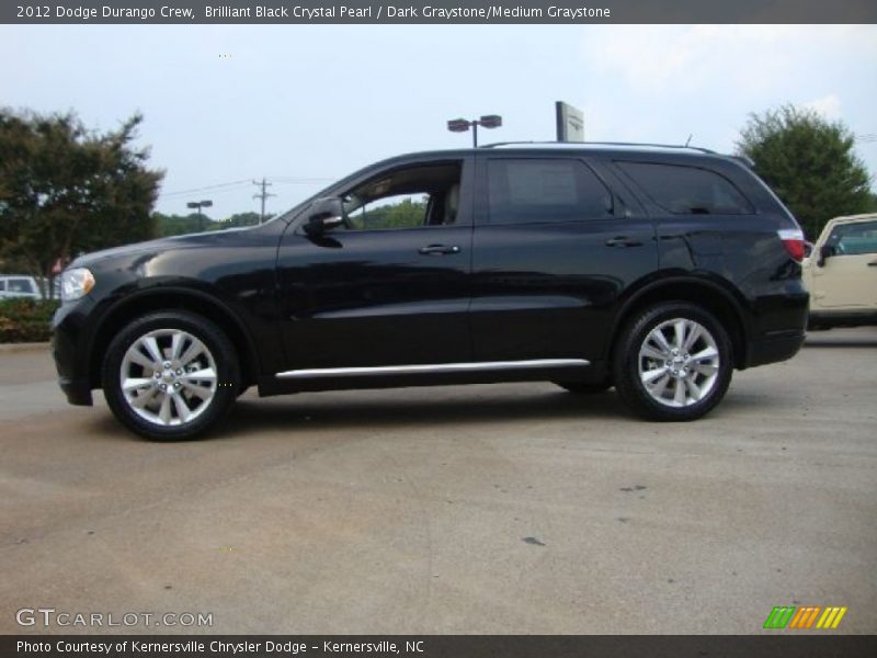  2012 Durango Crew Brilliant Black Crystal Pearl