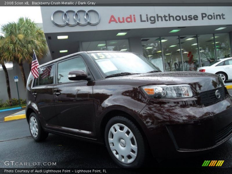 Blackberry Crush Metallic / Dark Gray 2008 Scion xB