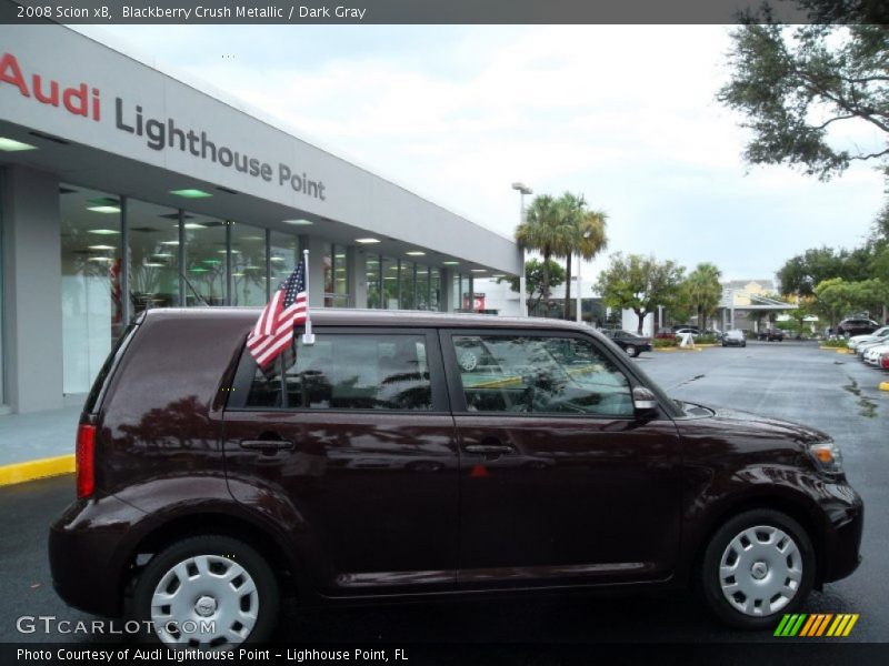 Blackberry Crush Metallic / Dark Gray 2008 Scion xB