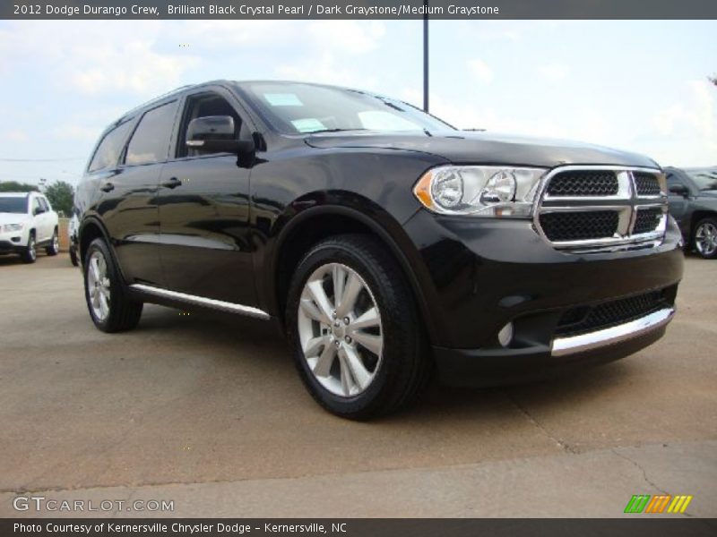 Front 3/4 View of 2012 Durango Crew
