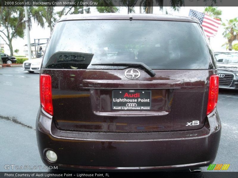 Blackberry Crush Metallic / Dark Gray 2008 Scion xB