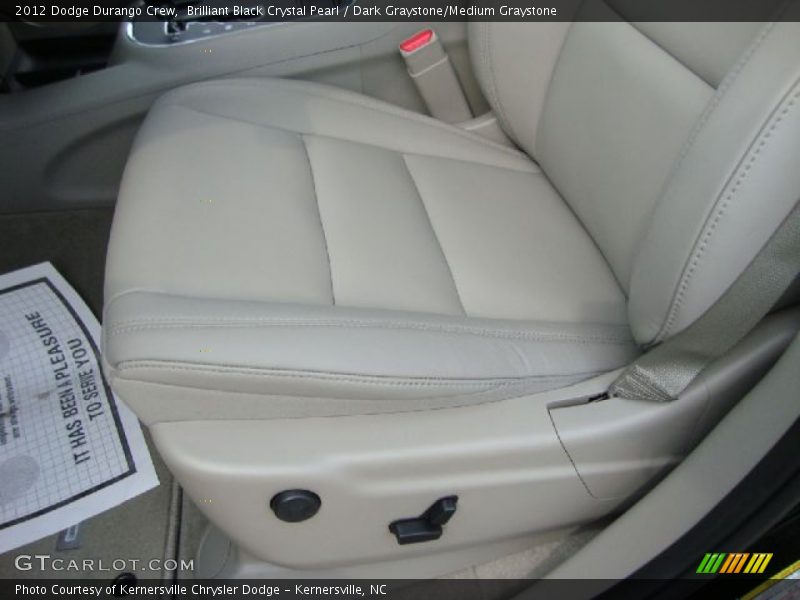  2012 Durango Crew Dark Graystone/Medium Graystone Interior