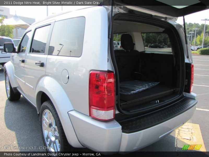 Bright Silver Metallic / Dark Slate Gray 2011 Dodge Nitro Heat