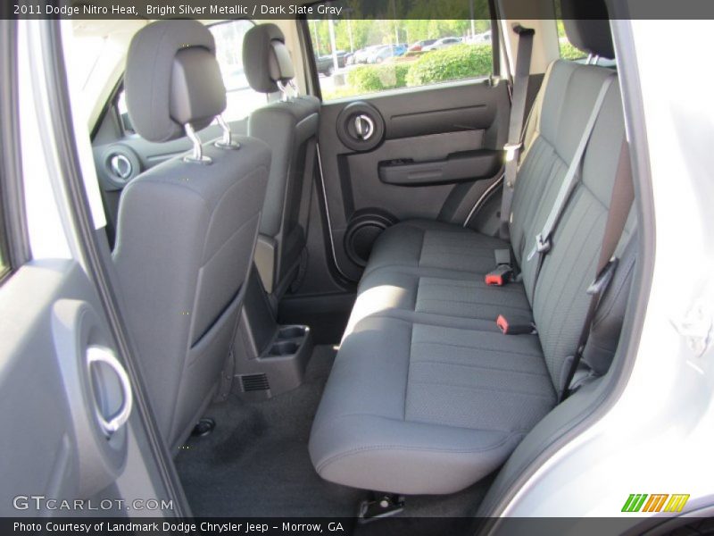 Bright Silver Metallic / Dark Slate Gray 2011 Dodge Nitro Heat