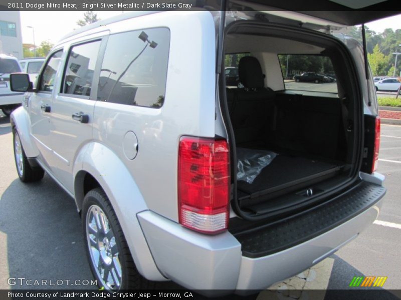 Bright Silver Metallic / Dark Slate Gray 2011 Dodge Nitro Heat
