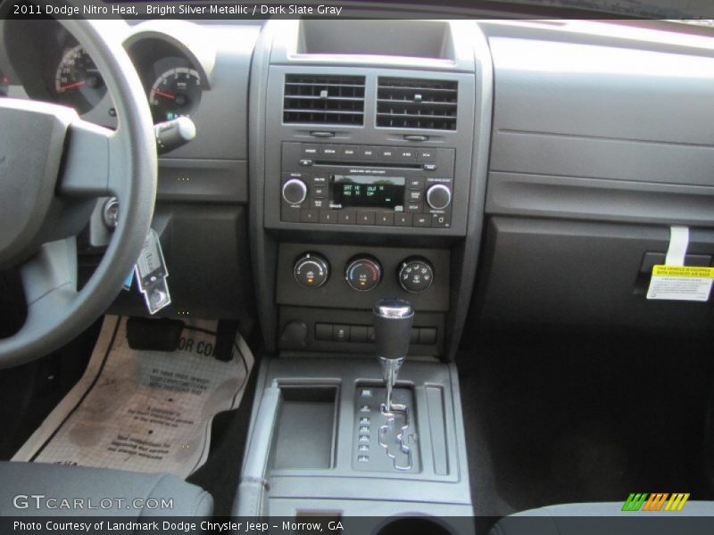 Bright Silver Metallic / Dark Slate Gray 2011 Dodge Nitro Heat