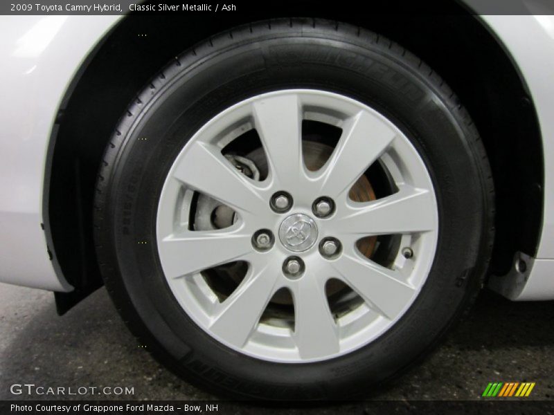 Classic Silver Metallic / Ash 2009 Toyota Camry Hybrid