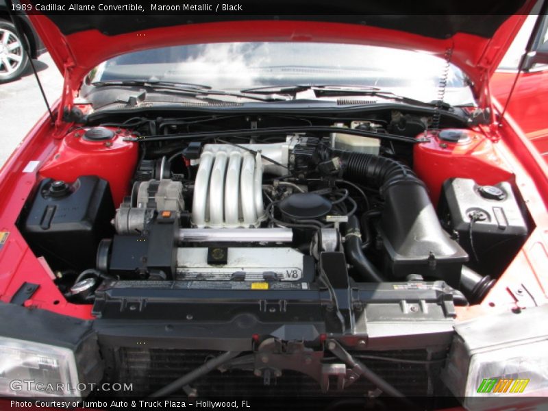  1989 Allante Convertible Engine - 4.5 Liter OHV 16-Valve V8