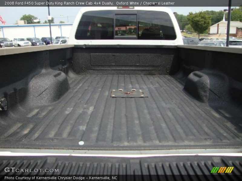 Oxford White / Chaparral Leather 2008 Ford F450 Super Duty King Ranch Crew Cab 4x4 Dually