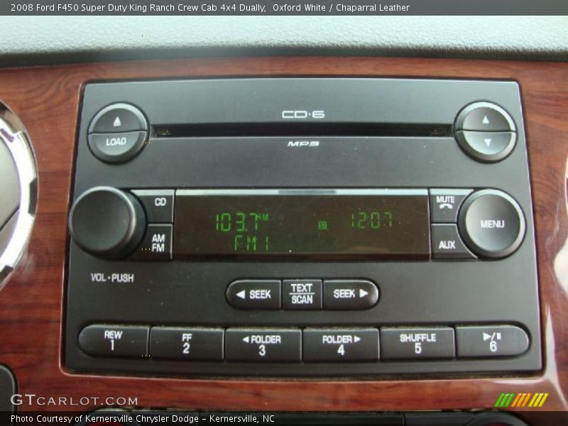 Oxford White / Chaparral Leather 2008 Ford F450 Super Duty King Ranch Crew Cab 4x4 Dually