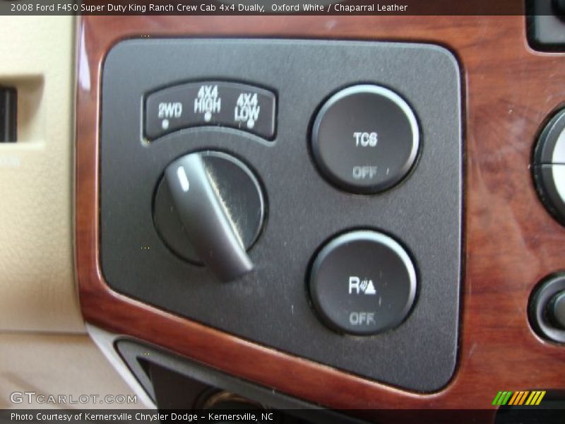 Oxford White / Chaparral Leather 2008 Ford F450 Super Duty King Ranch Crew Cab 4x4 Dually