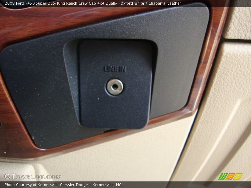Oxford White / Chaparral Leather 2008 Ford F450 Super Duty King Ranch Crew Cab 4x4 Dually
