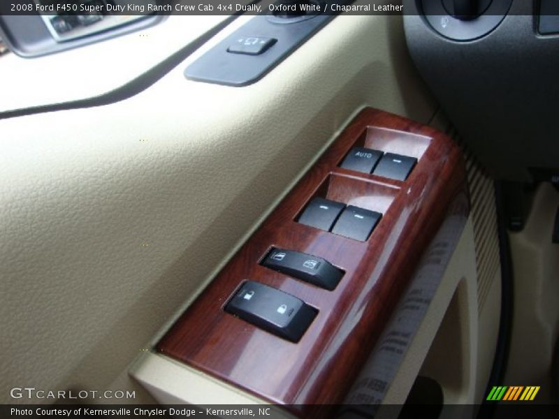 Oxford White / Chaparral Leather 2008 Ford F450 Super Duty King Ranch Crew Cab 4x4 Dually